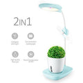 Smart Plant Growth Lamp with Fan and Eye-Caring Light