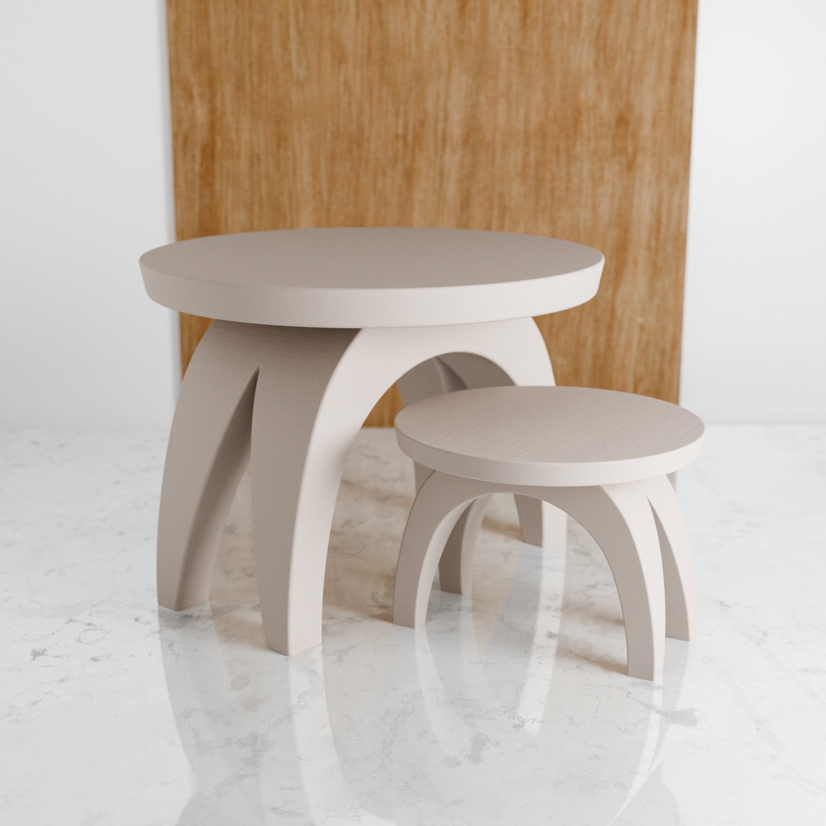Plant Stand ARC; Sculptural Arc Stand for Indoor Potted Plants