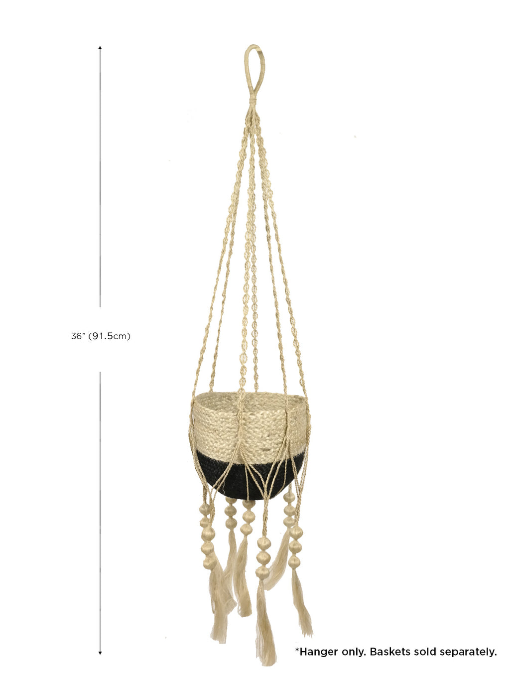Plant Hanger Fiora; Elegant Hanging Planter for Trailing Indoor Plants