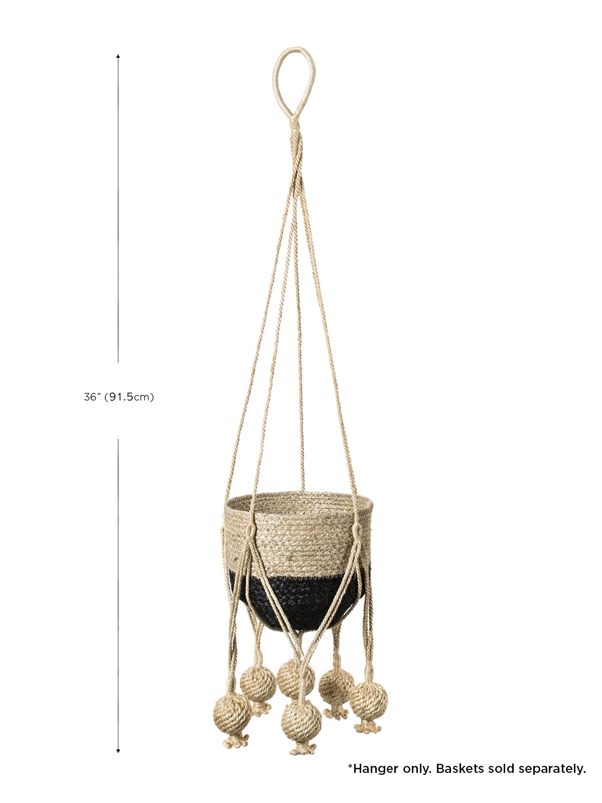 Plant Hanger Kadam; Sculptural Hanging Planter for Trailing Indoor Plants