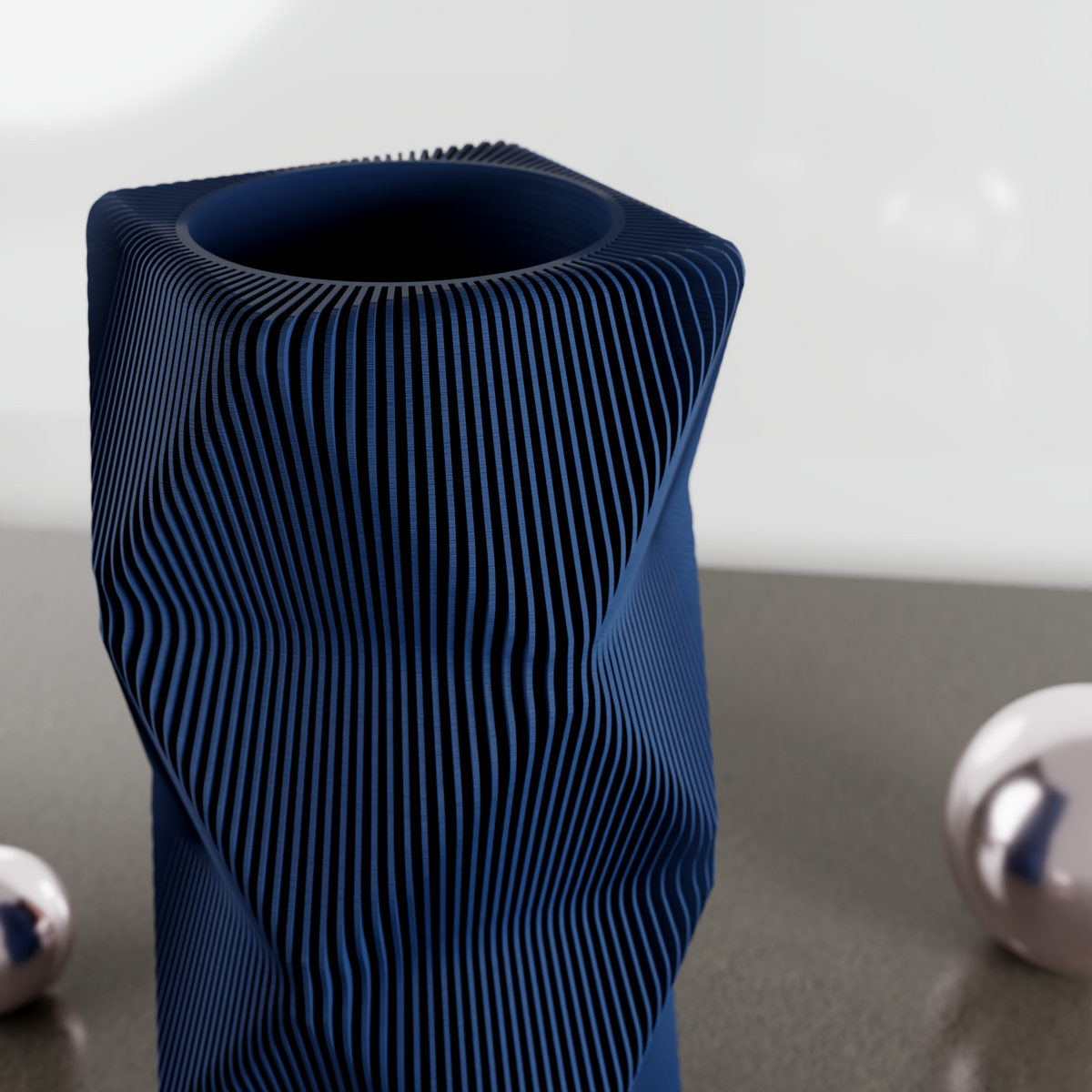 Mountain Vase; Organic Sculptural Vase for Dried and Fresh Botanicals