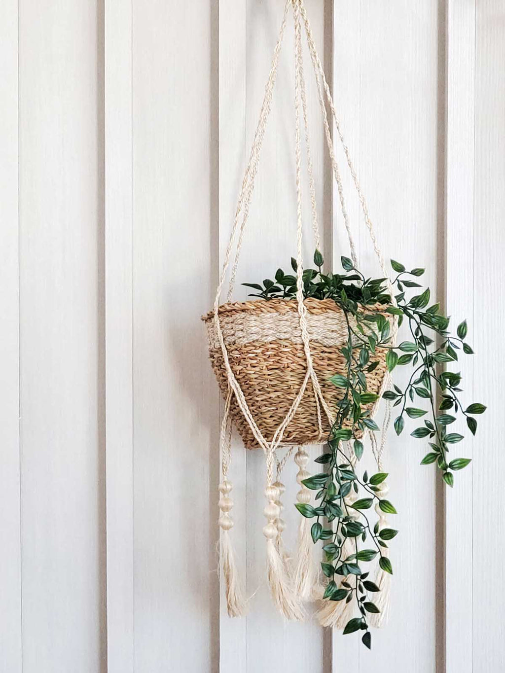 Plant Hanger Fiora; Elegant Hanging Planter for Trailing Indoor Plants