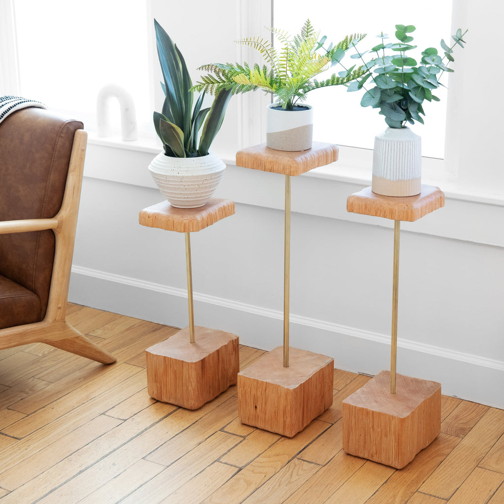 Stem Plant Holder; Minimalist Single Stem Display for Modern Plant Decor